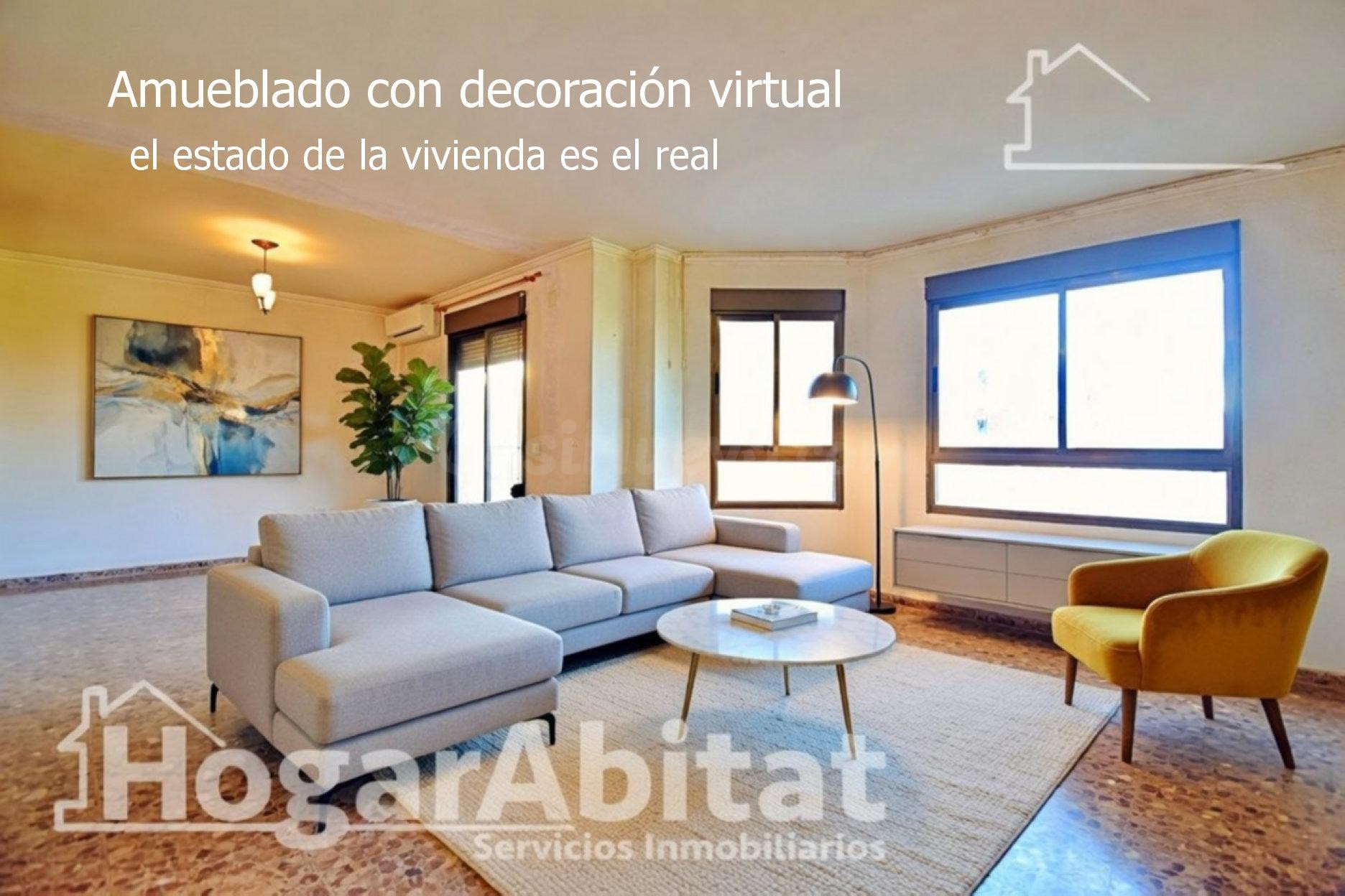 EXTERIOR, CENTRAL Y LUMINOSO CON GARAJE EN OLIVA - foto 3