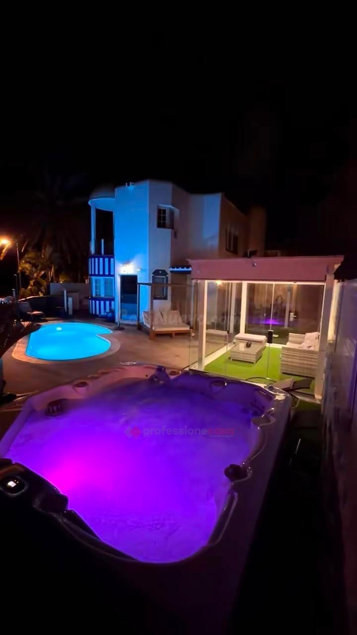 Villa exclusiva en San Agustín con piscina, jacuzzi, sauna y vistas al mar - foto 3
