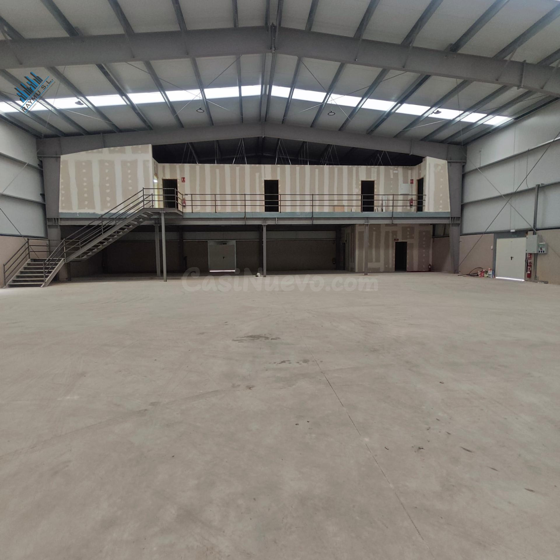 NAVE INDUSTRIAL NUEVA A ESTRENAR EN LOECHES – 1.340 m2 CONSTRUIDOS SOBRE PARCELA DE 2.181 m2