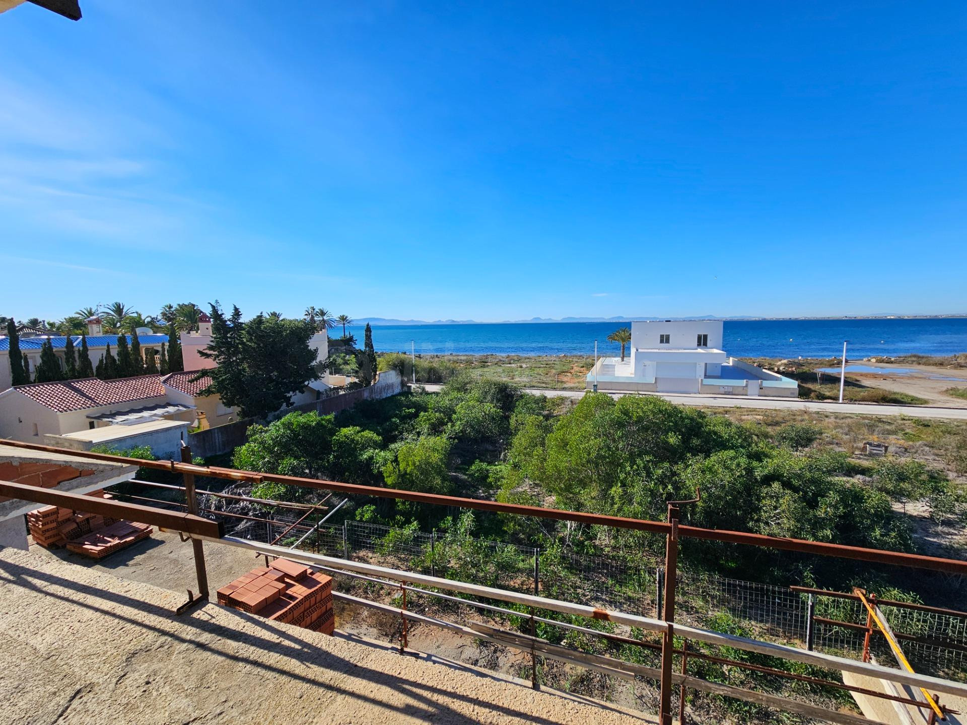 Estructura de chalet en La Manga del Mar Menor – km 18