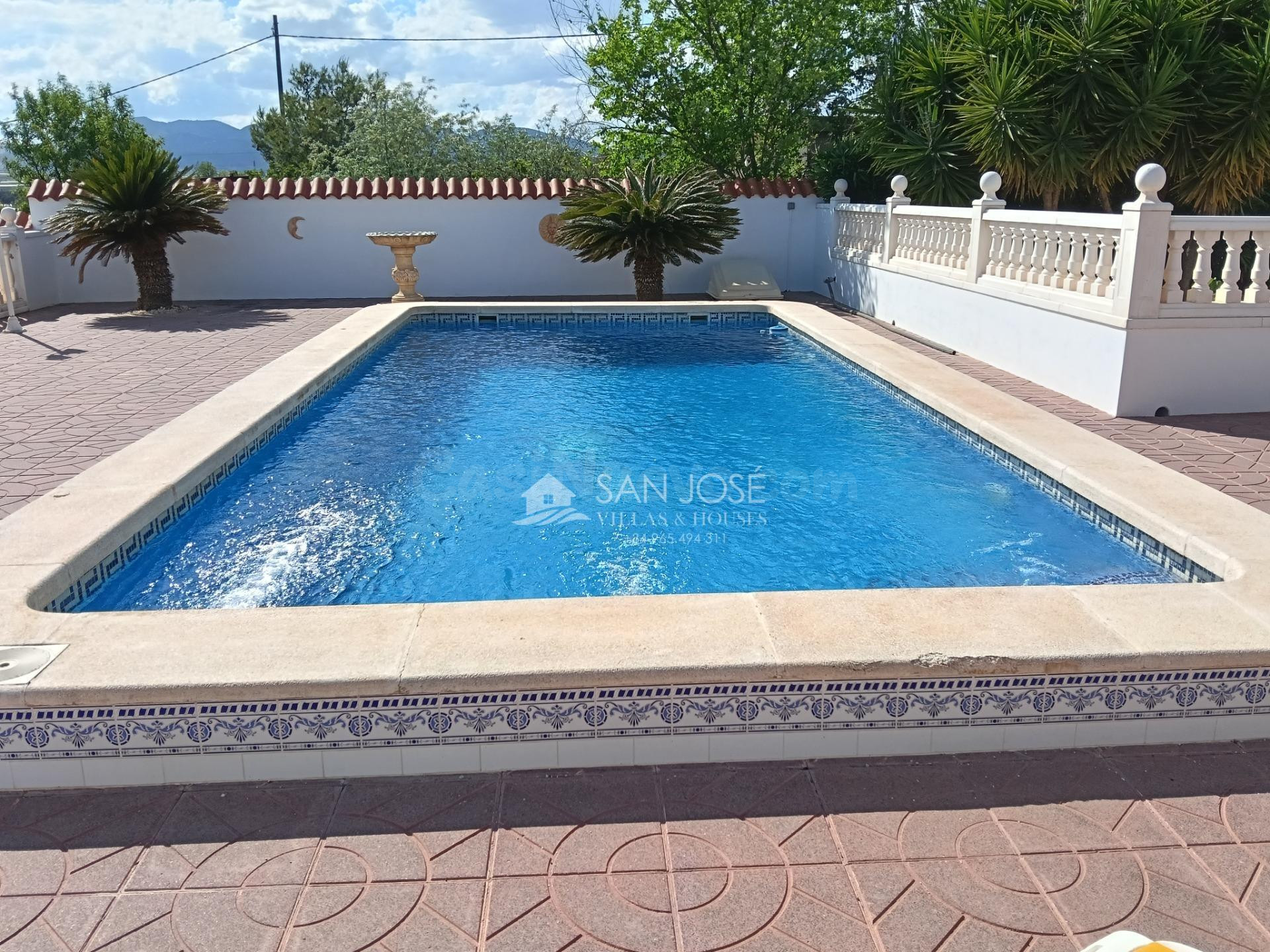SE VENDE CHALET CON PISCINA EN BUEN ESTADO EN ASPE - foto 5