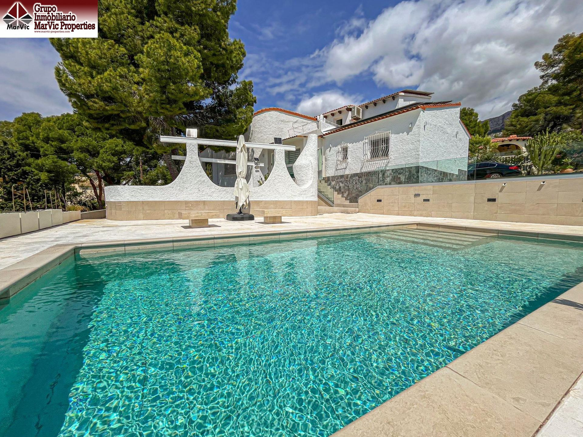 ALQUILER CHALET EN ALTEA LA VELLA – VISTAS AL MAR, PISCINA PRIVADA Y LUJO