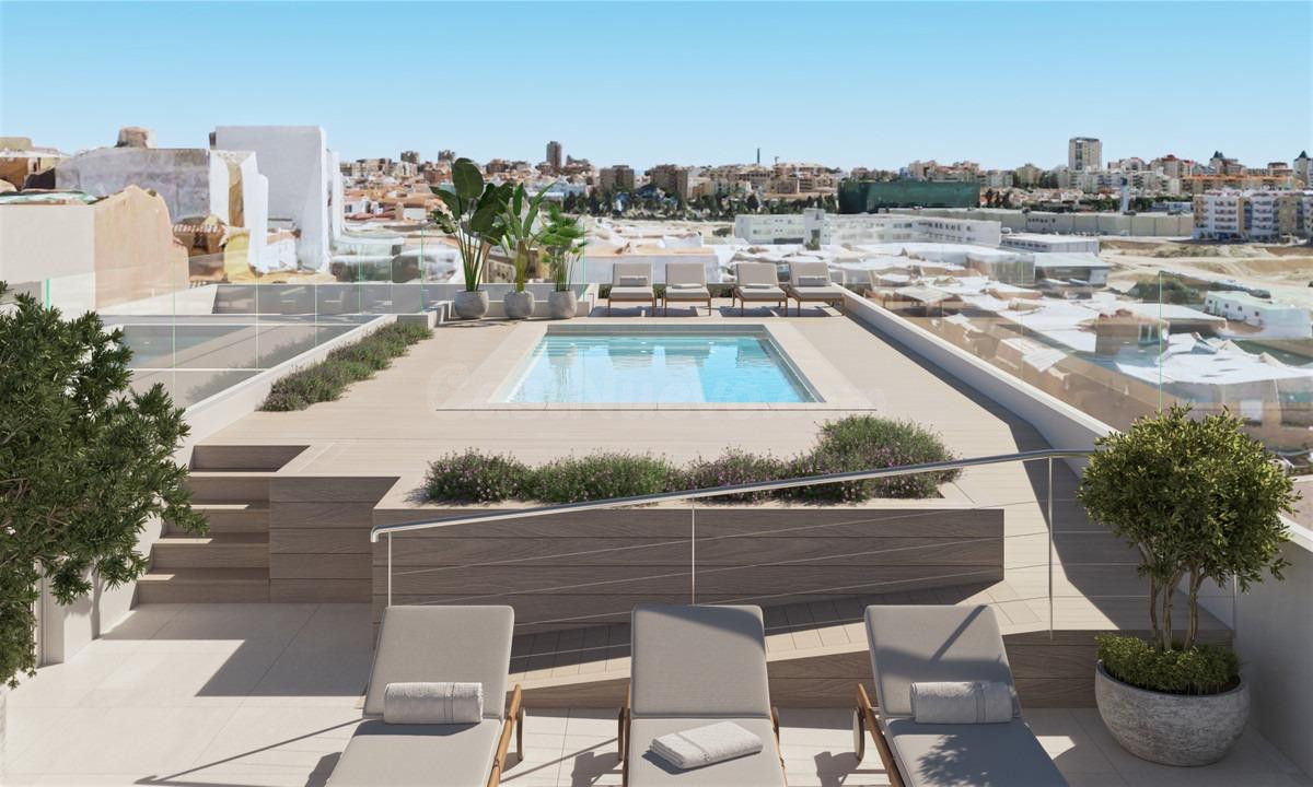 Apartamento de 1 dormitorio con garaje en Las Lagunas, Mijas
