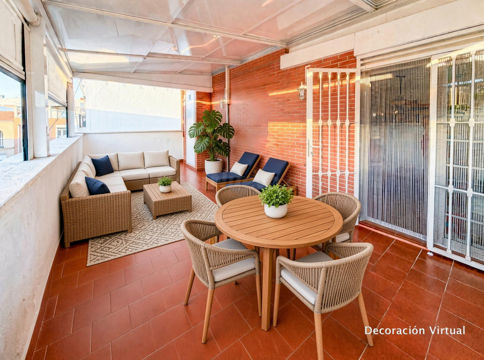 ÁTICO-DÚPLEX CON ESPECTACULAR TERRAZA