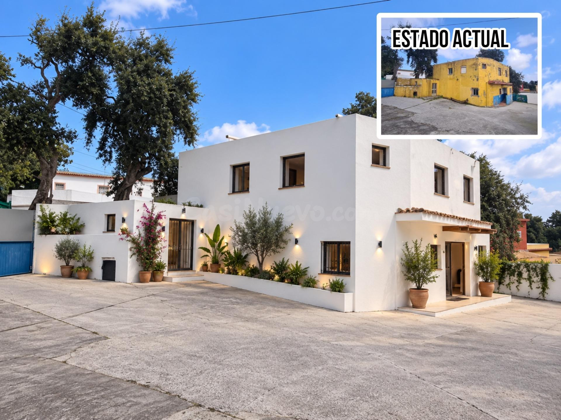 Casa independiente de 4 dormitorios con amplio patio en San García – Algeciras | Sin comisión