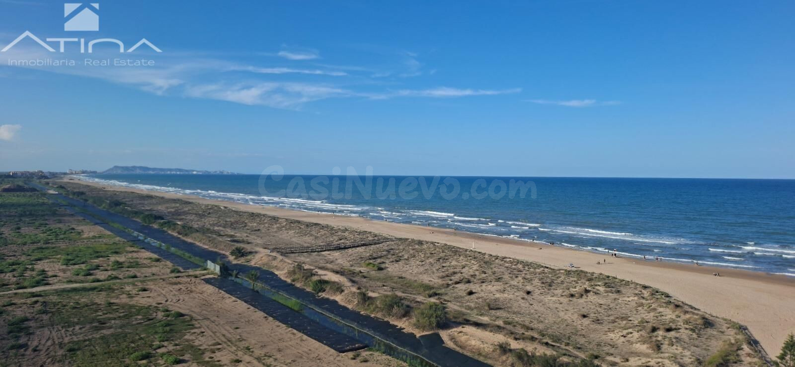 Ático de lujo en Playa de Gandia: vistas al mar, terraza pan - foto 2