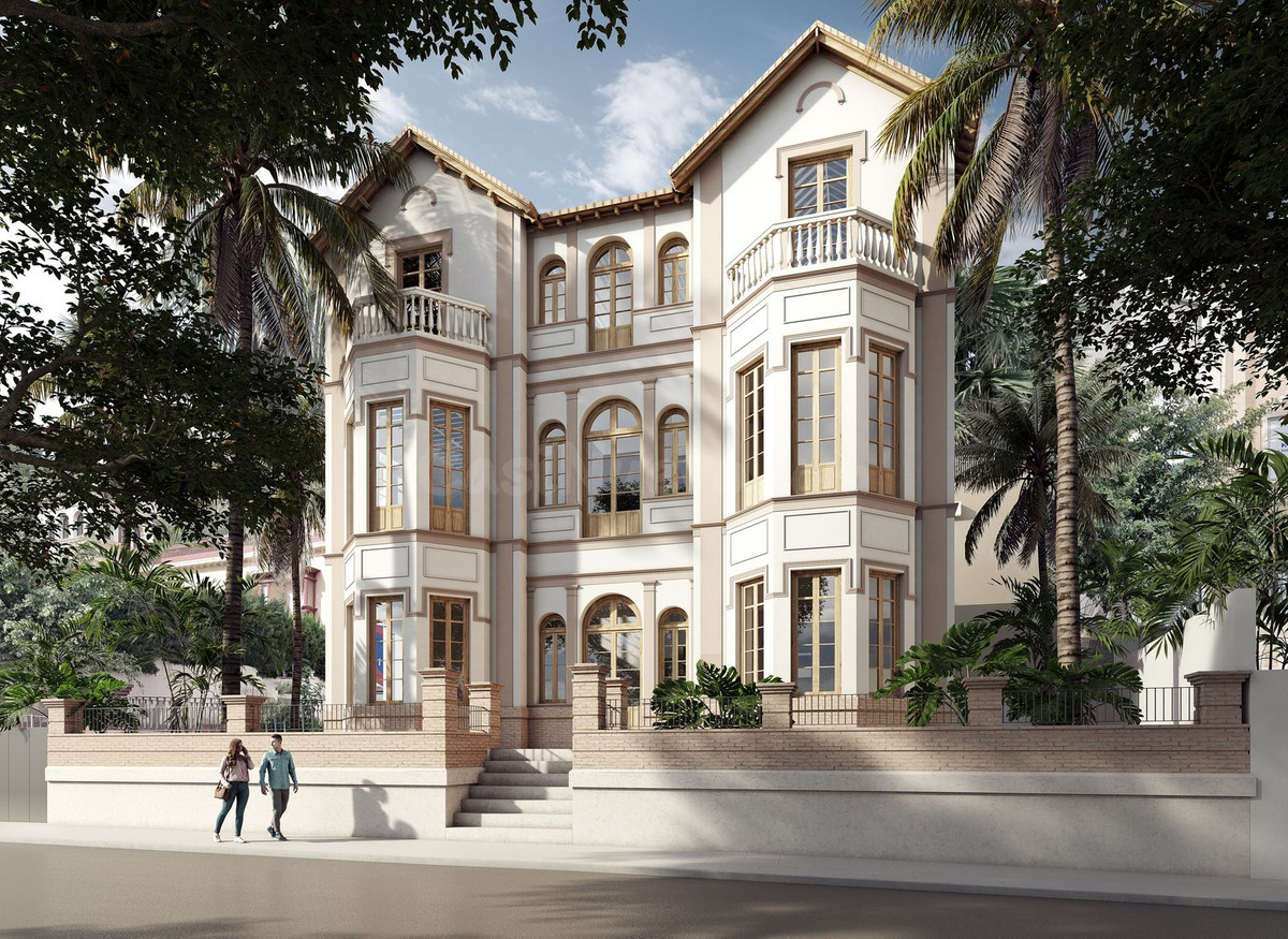 Ático 2 habitaciones 100m² en venta - Malagueta - Monte Sancha