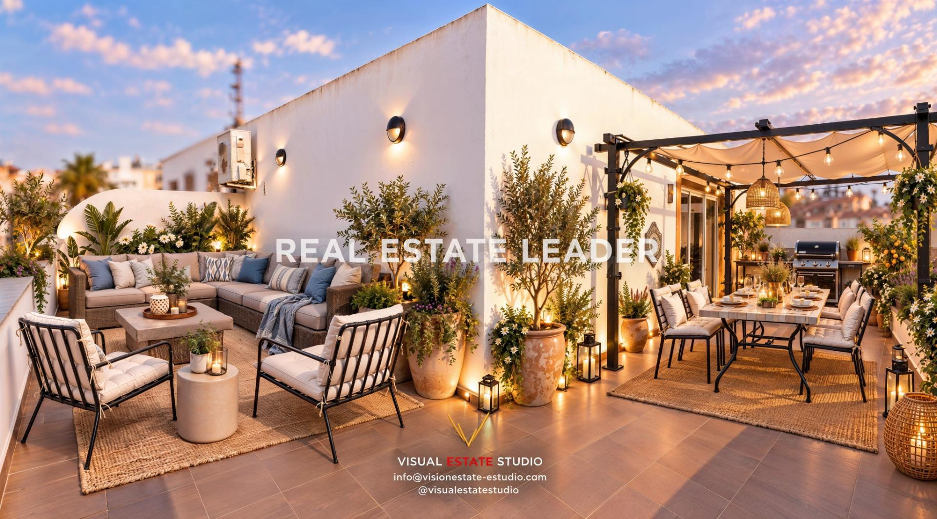UNA TERRAZA DONDE LA CASA RECIBE UN NUEVO AIRE Y SE CONVIERTE EN UN ÁTICO DE LUJO!!