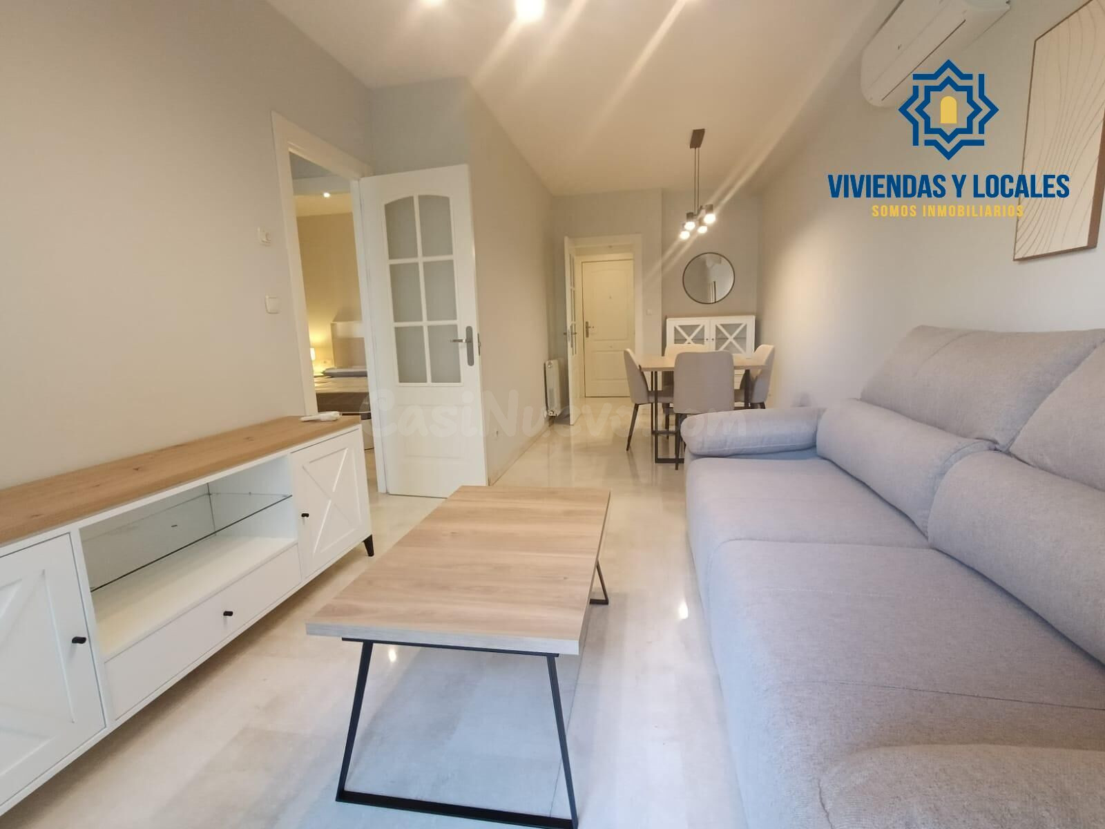 Disponible piso amueblado dos dormitorios en Parque Almunia