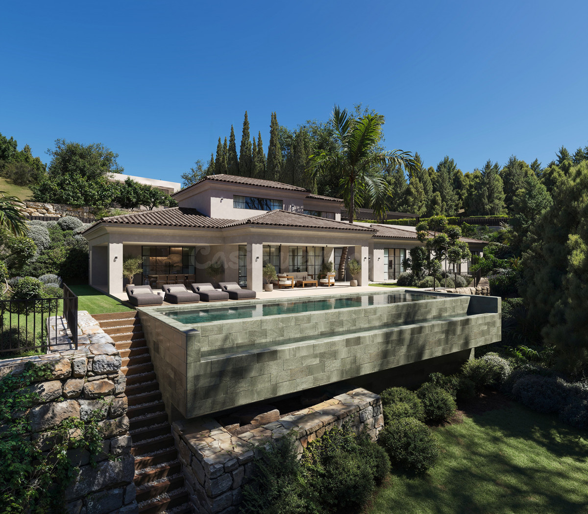 Parcela premium con licencia en Benahavís para villa exclusiva
