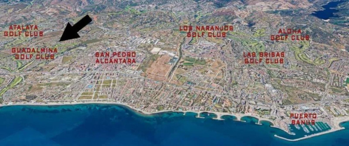 Terreno exclusivo para villa de lujo en Guadalmina Alta