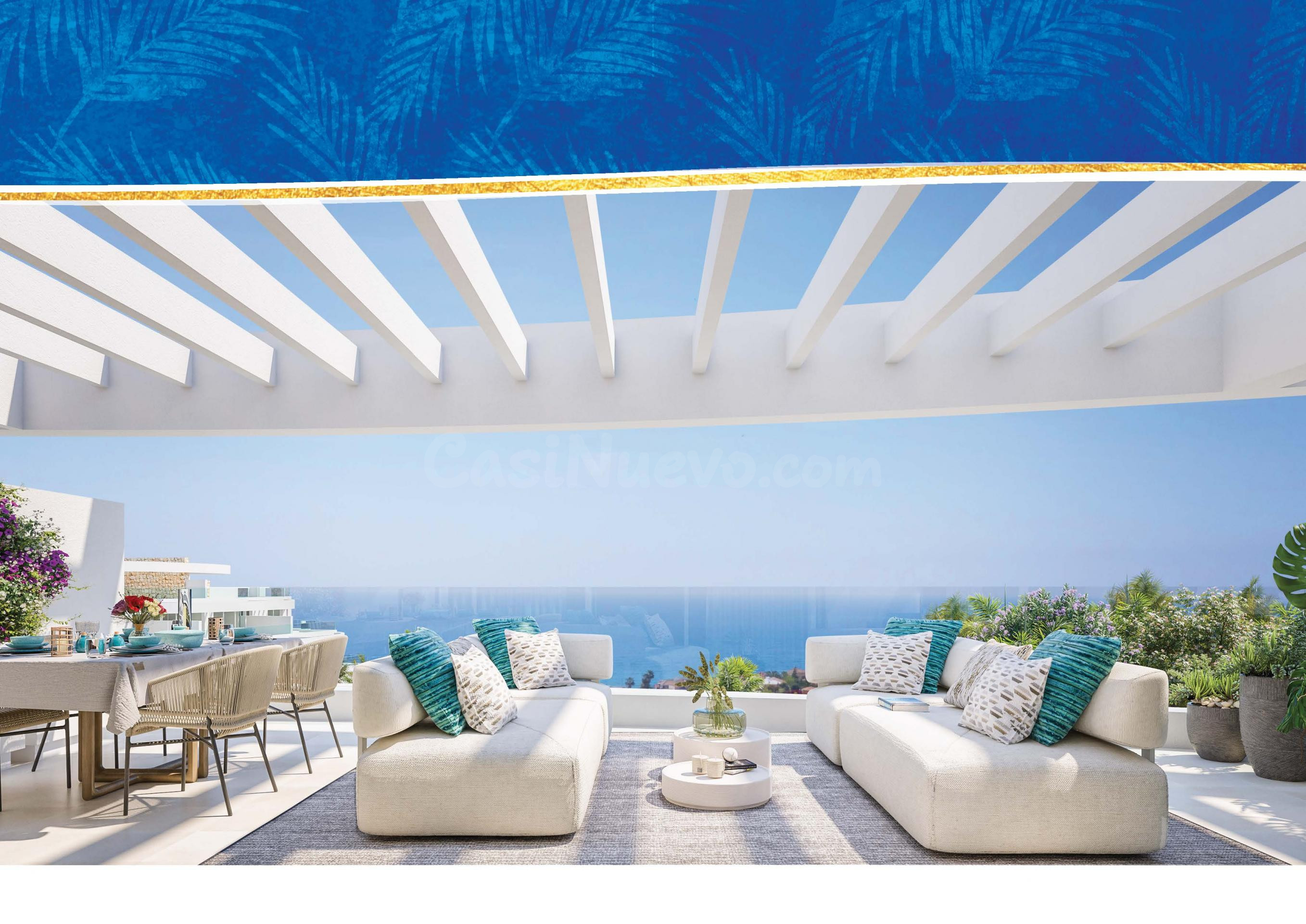 Ático 3 habitaciones 131m² en venta - La Cala de Mijas