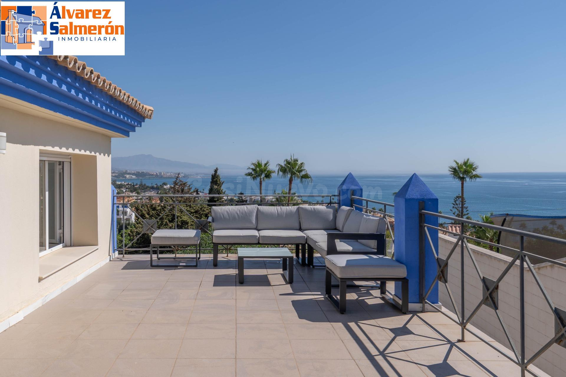 Preciosa casa en Estepona (Málaga) con maravillosas vistas al mar