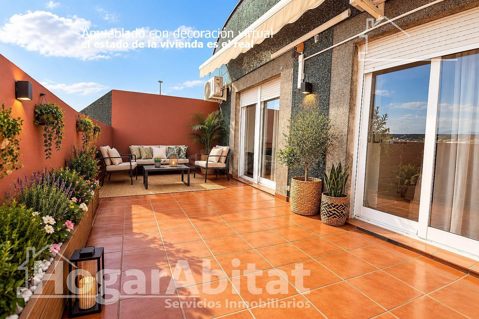 ¡Vistas panorámicas! Ático amplio y sofisticado con terraza 