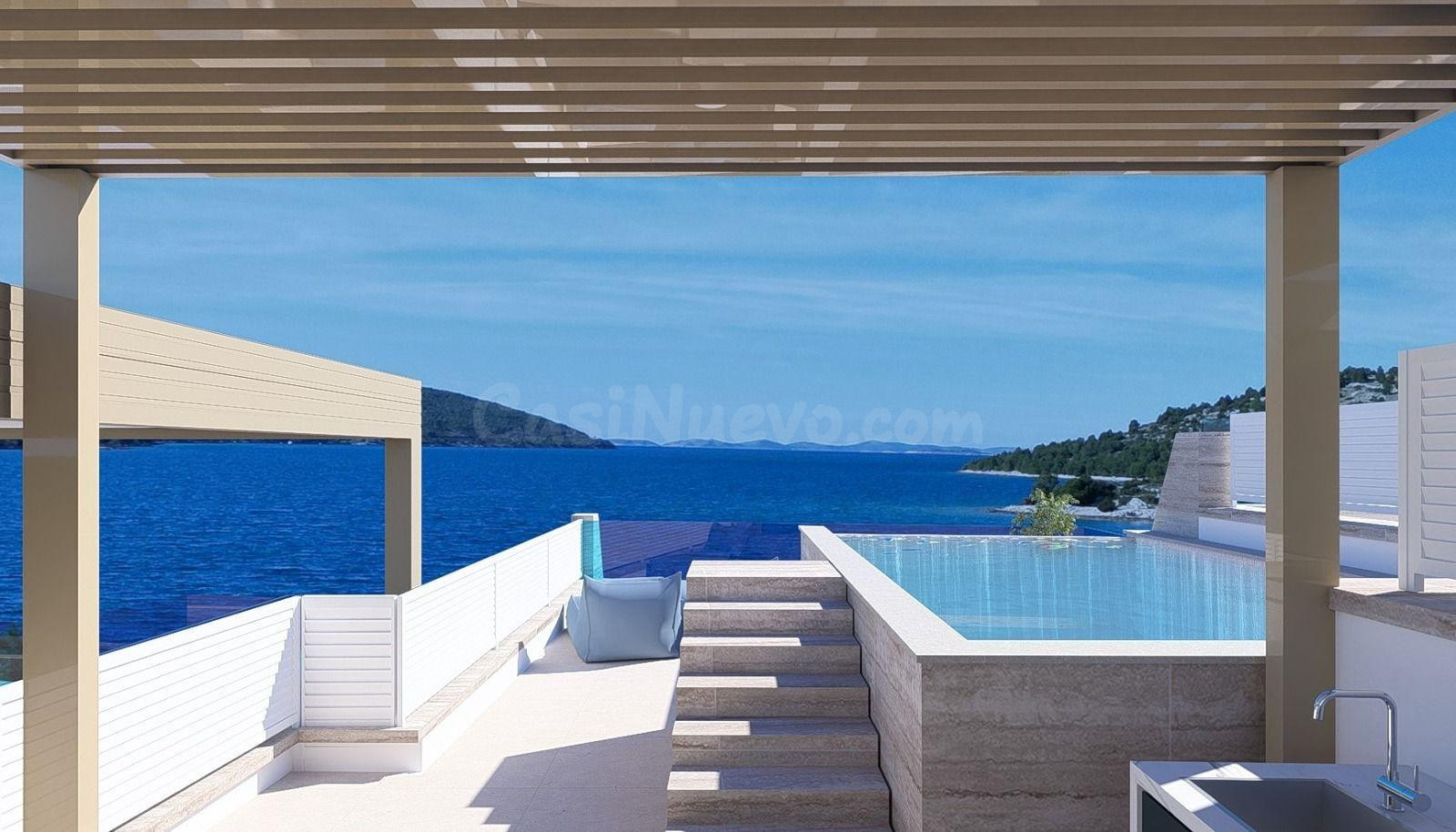 Exclusivo ático con piscina privada y vistas al mar Adriatic - foto 2