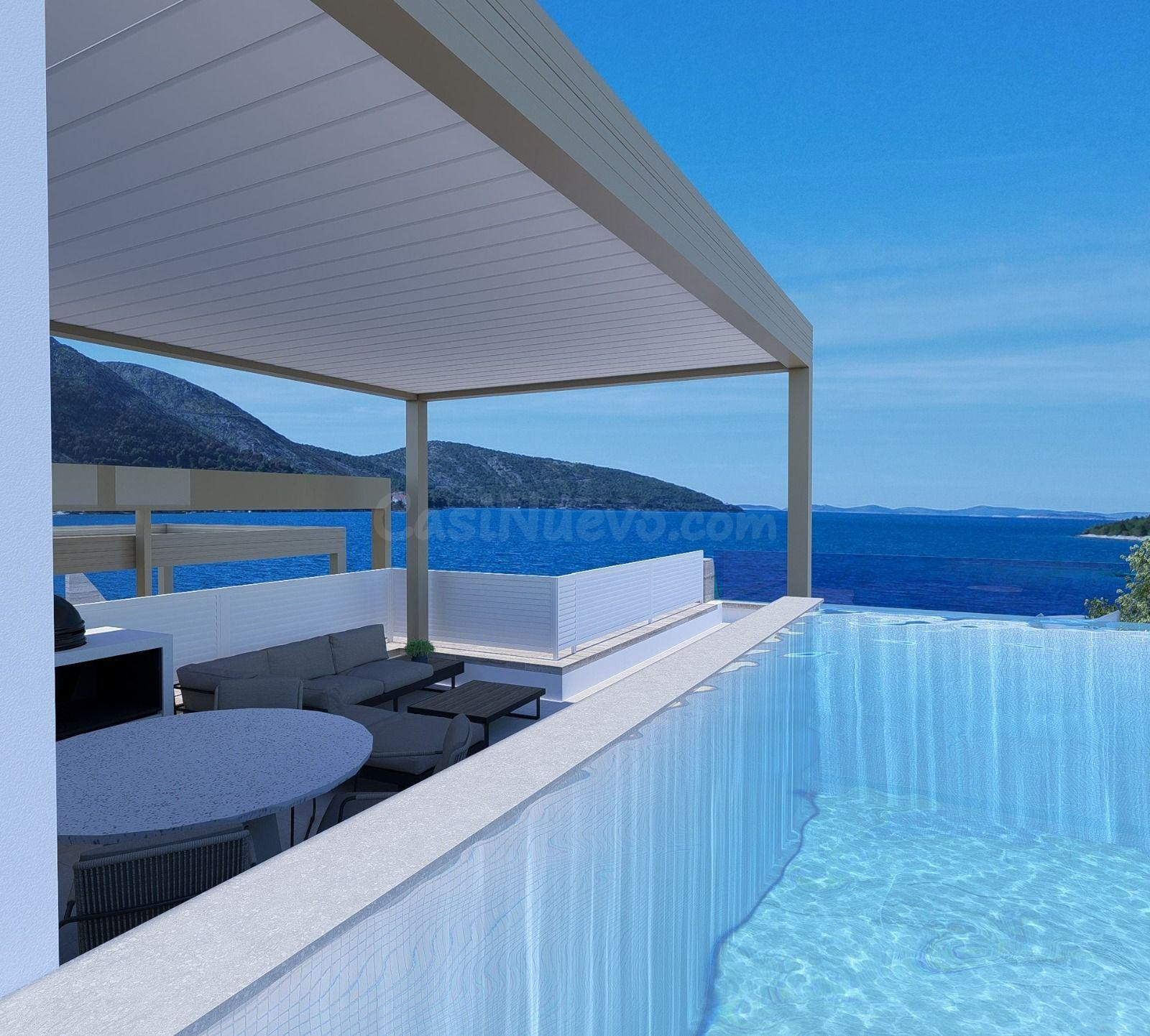 Exclusivo ático con piscina privada y vistas al mar Adriatic - foto 3