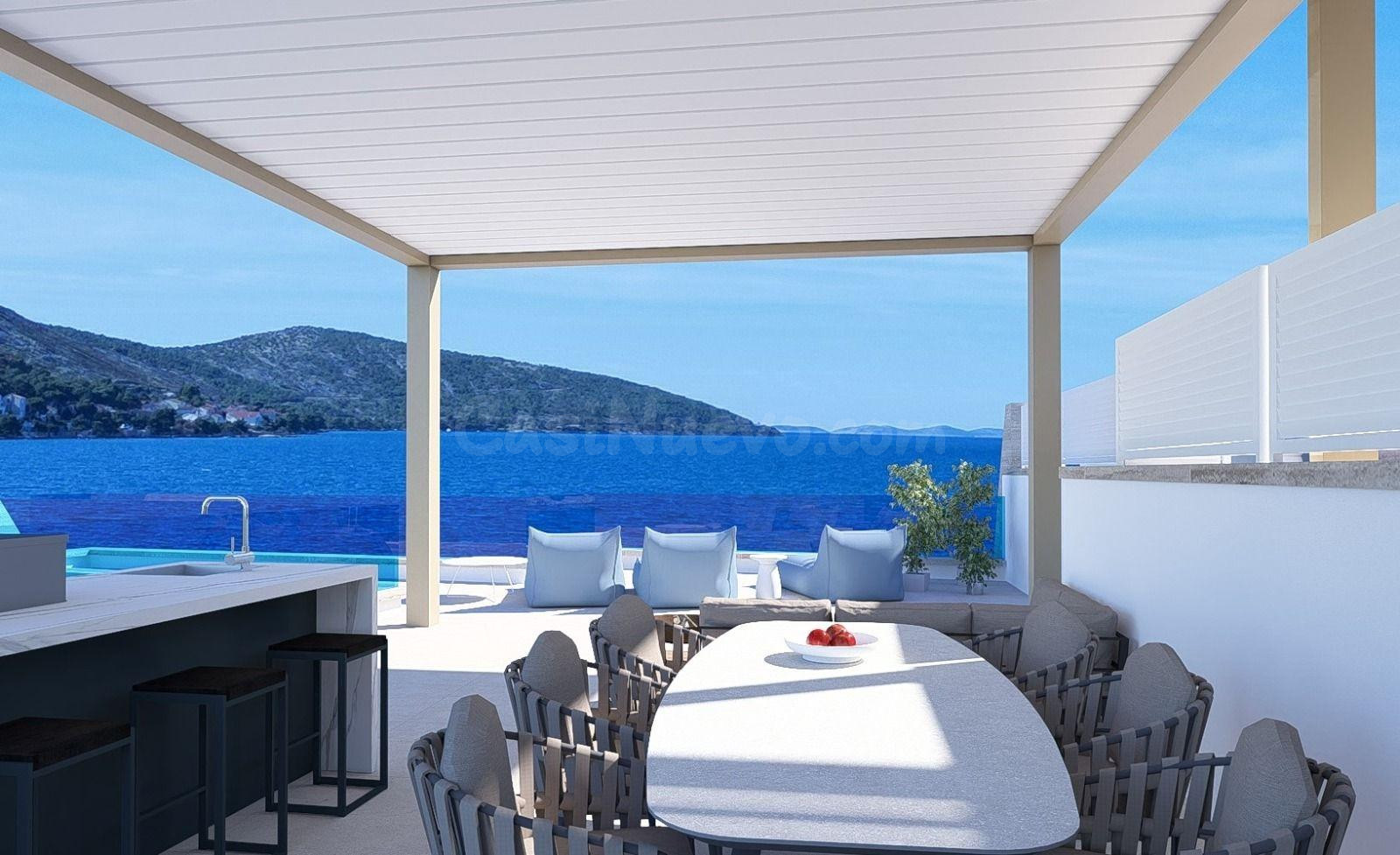 Exclusivo ático con piscina privada y vistas al mar Adriatic - foto 4