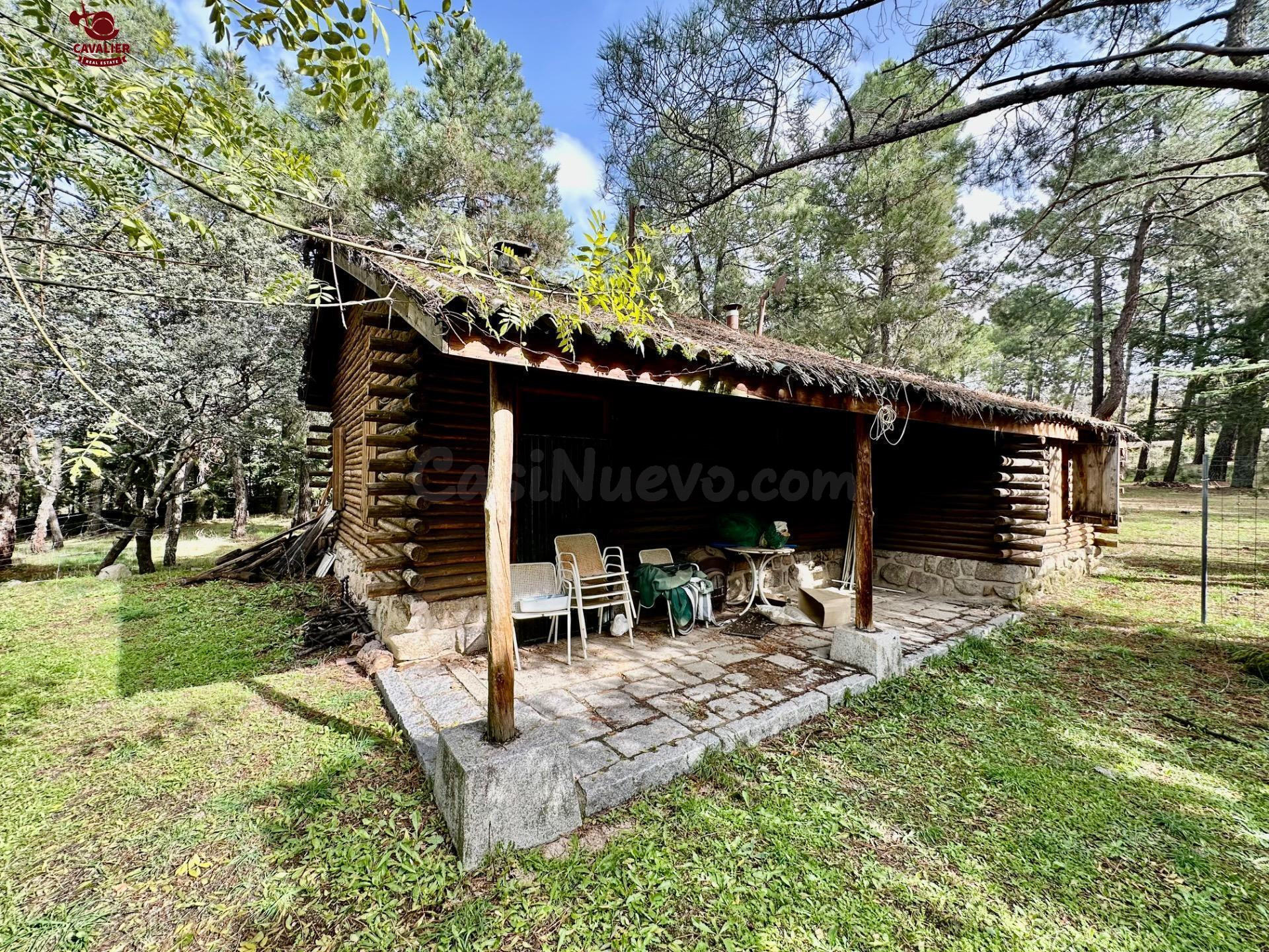 Cabaña de 75m2 rodeada de un precioso bosque en terreno urba - foto 2