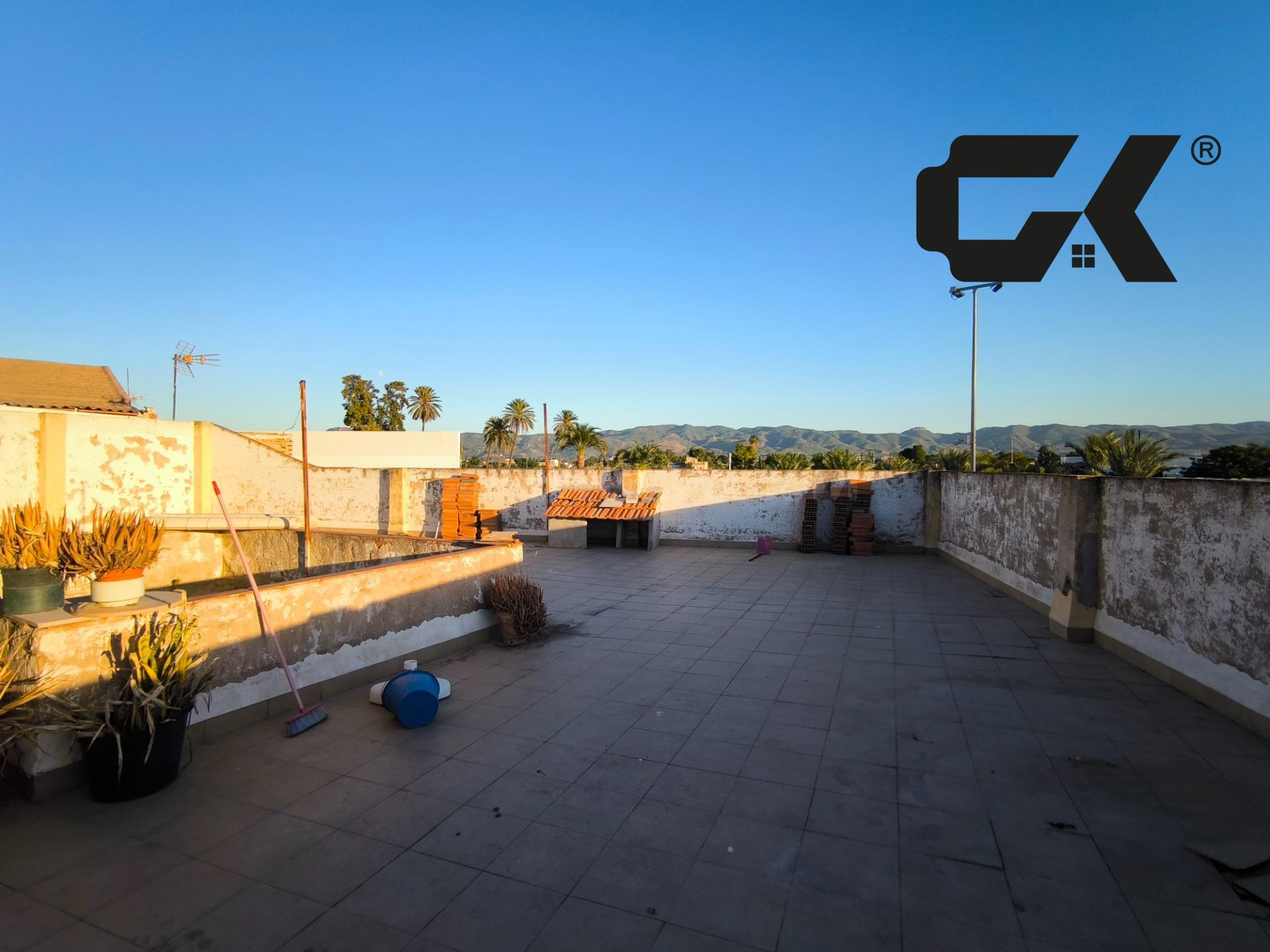 La Raya (Murcia): 2 viviendas + almacén de 250 m2 y gran ter