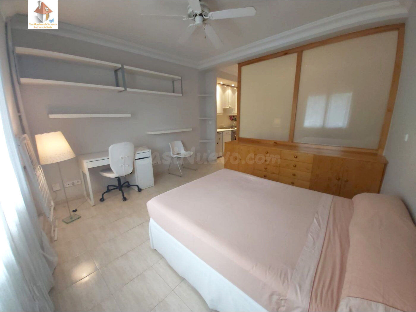 ALQUILER DE PISO DE UN DORMITORIO JUNTO A METRO PRINCIPE PIO