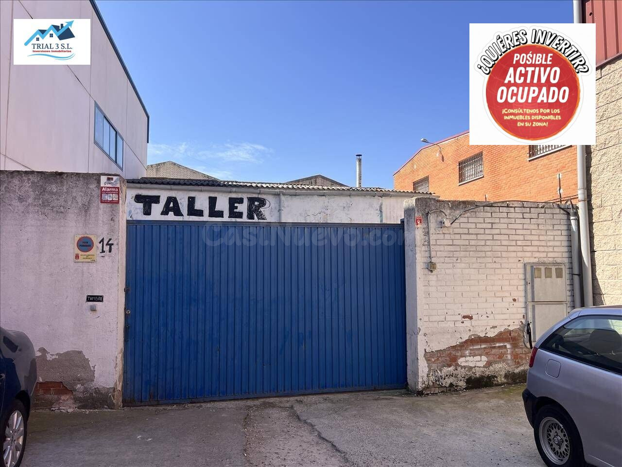 VENTA DE NAVE INDUSTRIAL EN HUMANES DE MADRID.