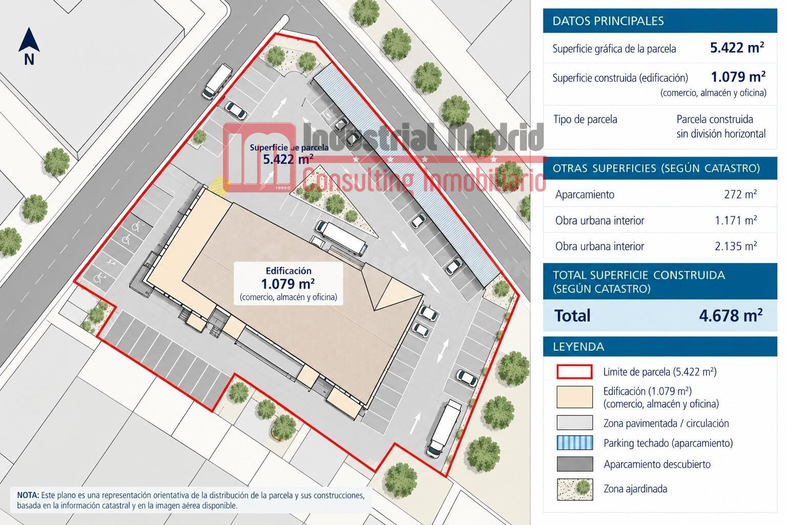 INMUEBLE COMERCIAL DE 1.000 M2 CON PARCELA DE MÁS DE 5.000 M - foto 2