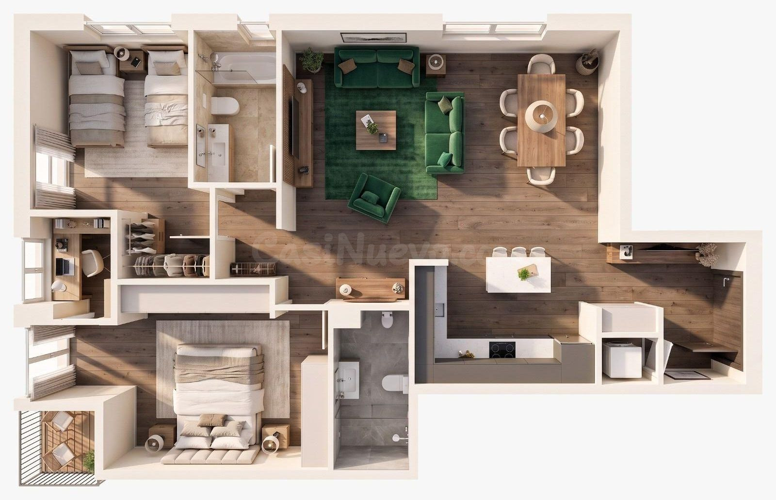 Moderno Apartamento de Obra Nueva en Vereda de Jaén, Albacete - €180.000