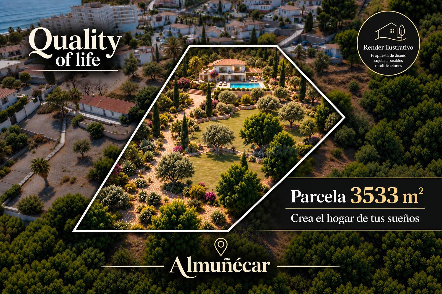 FINCA CON VISTAS AL MAR · DOBLE ACCESO · A 2 MINUTOS DE LA PLAYA · GRAN POTENCIAL RESIDENCIAL