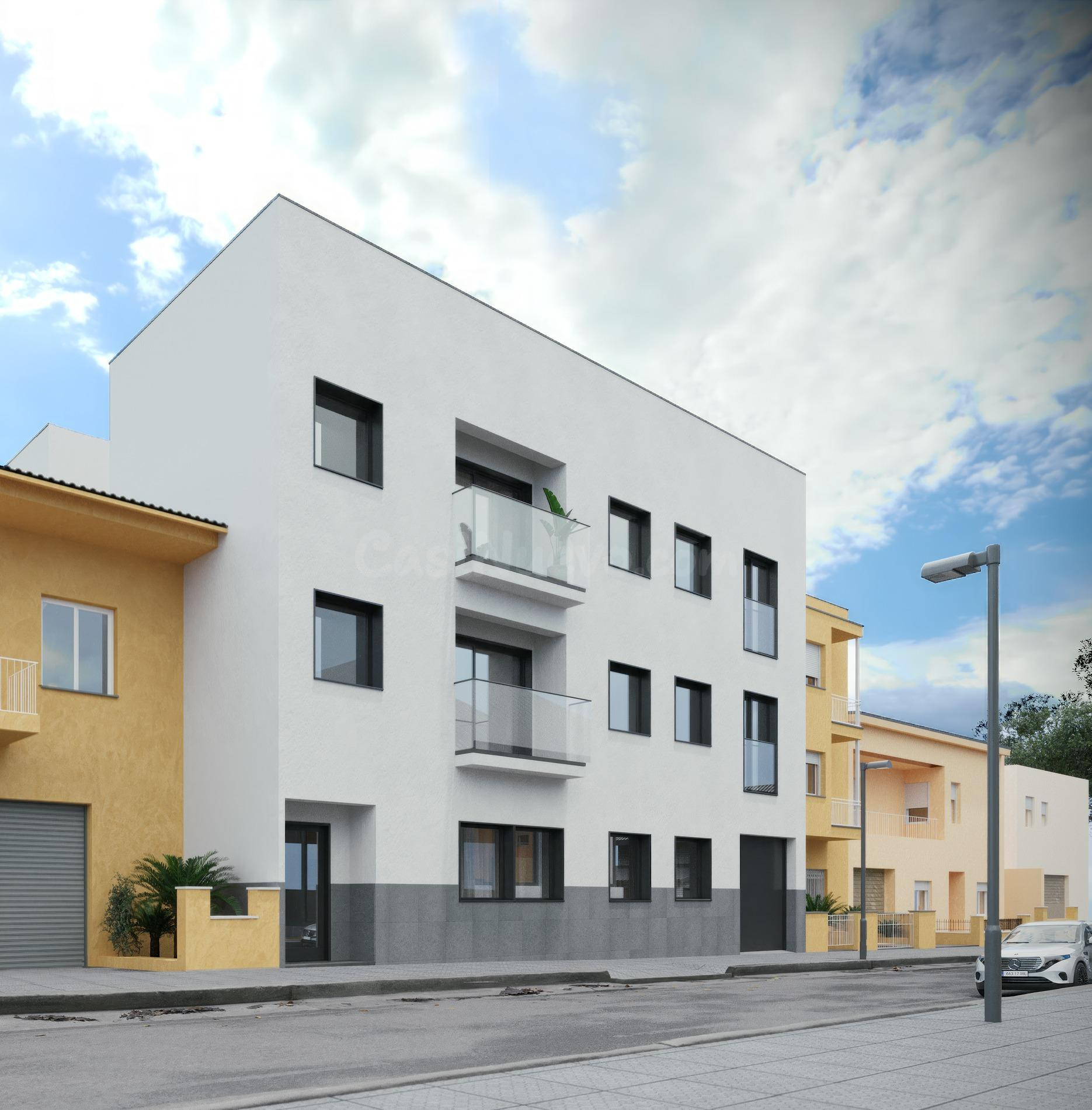 Piso de obra nueva con balcón y parking