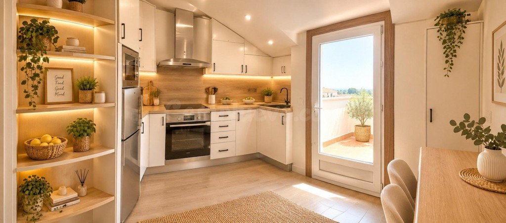 SE VENDE ÁTICO CON VISTAS AL MAR EN BAIO - PONTEVEDRA - foto 5