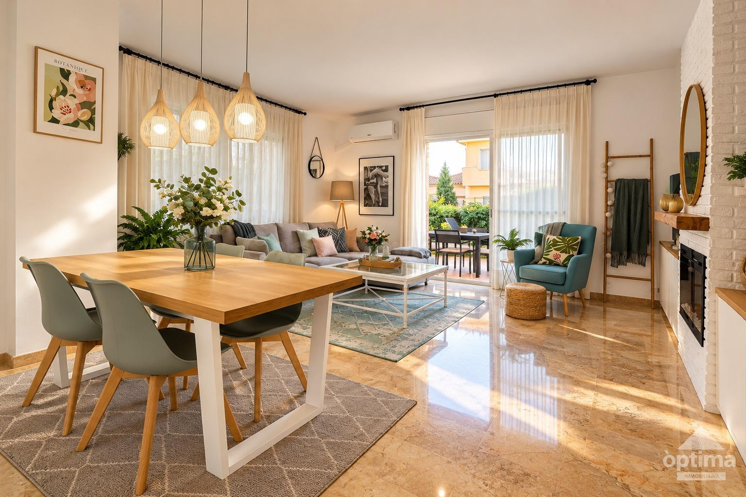 Pareado reformado con 5 habitaciones, terrazas y garaje en R - foto 2