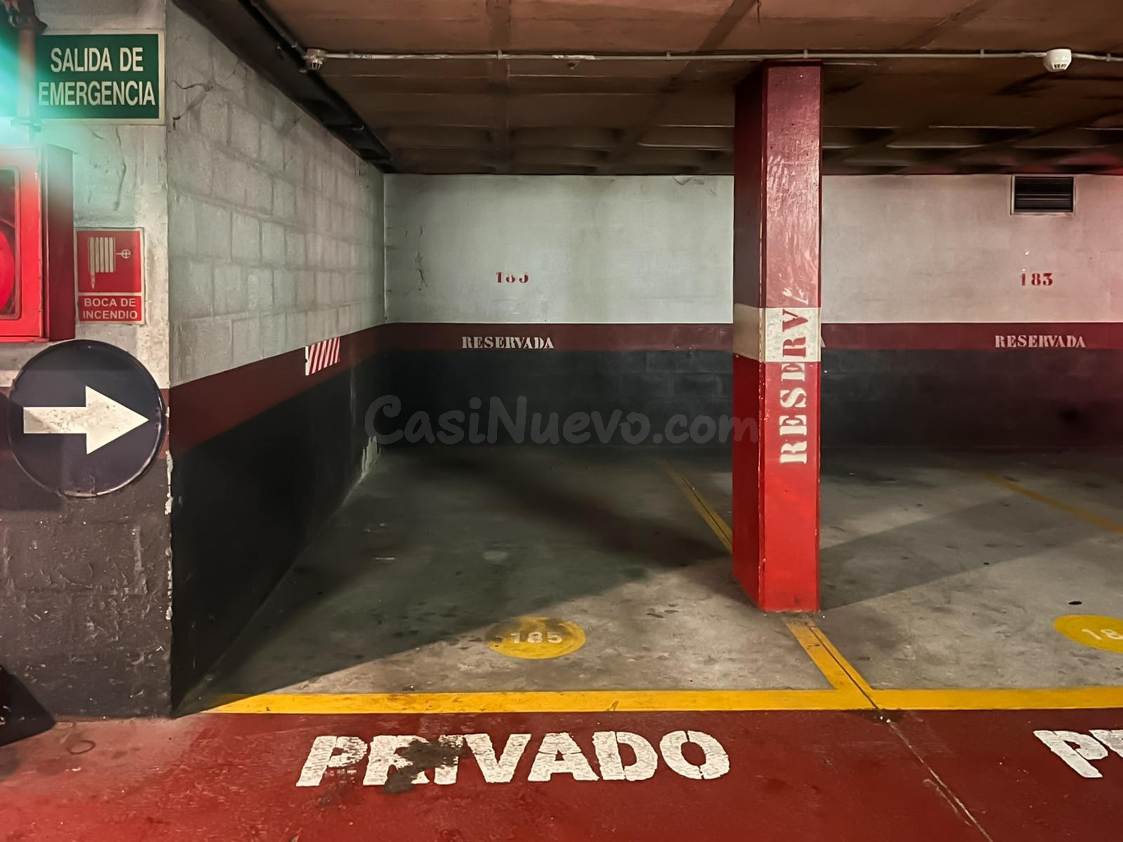 Plaza de garaje en María Pita