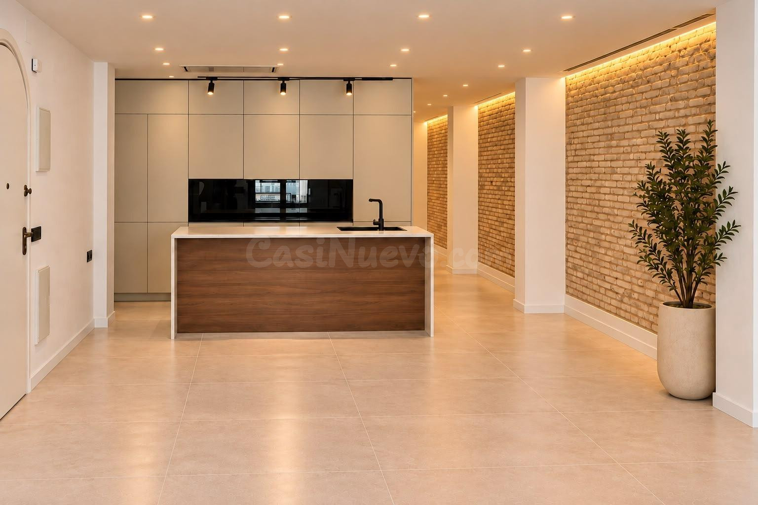 Piso de diseño a estrenar junto a la Plaza de España