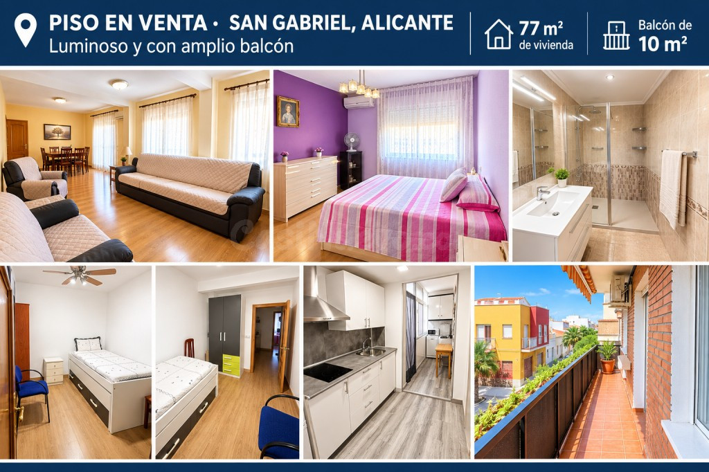 Piso en Venta en Alicante Alicante SAN GABRIEL