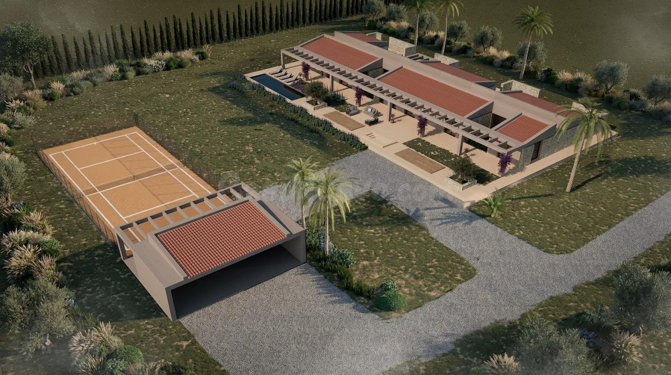 Amplia finca rústica con proyecto de obra nueva, piscina y p - foto 3