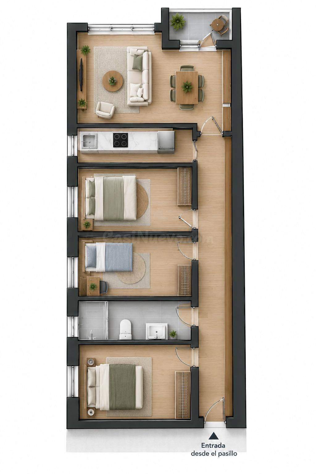 Piso en venta en Avenida de Cerdanyola