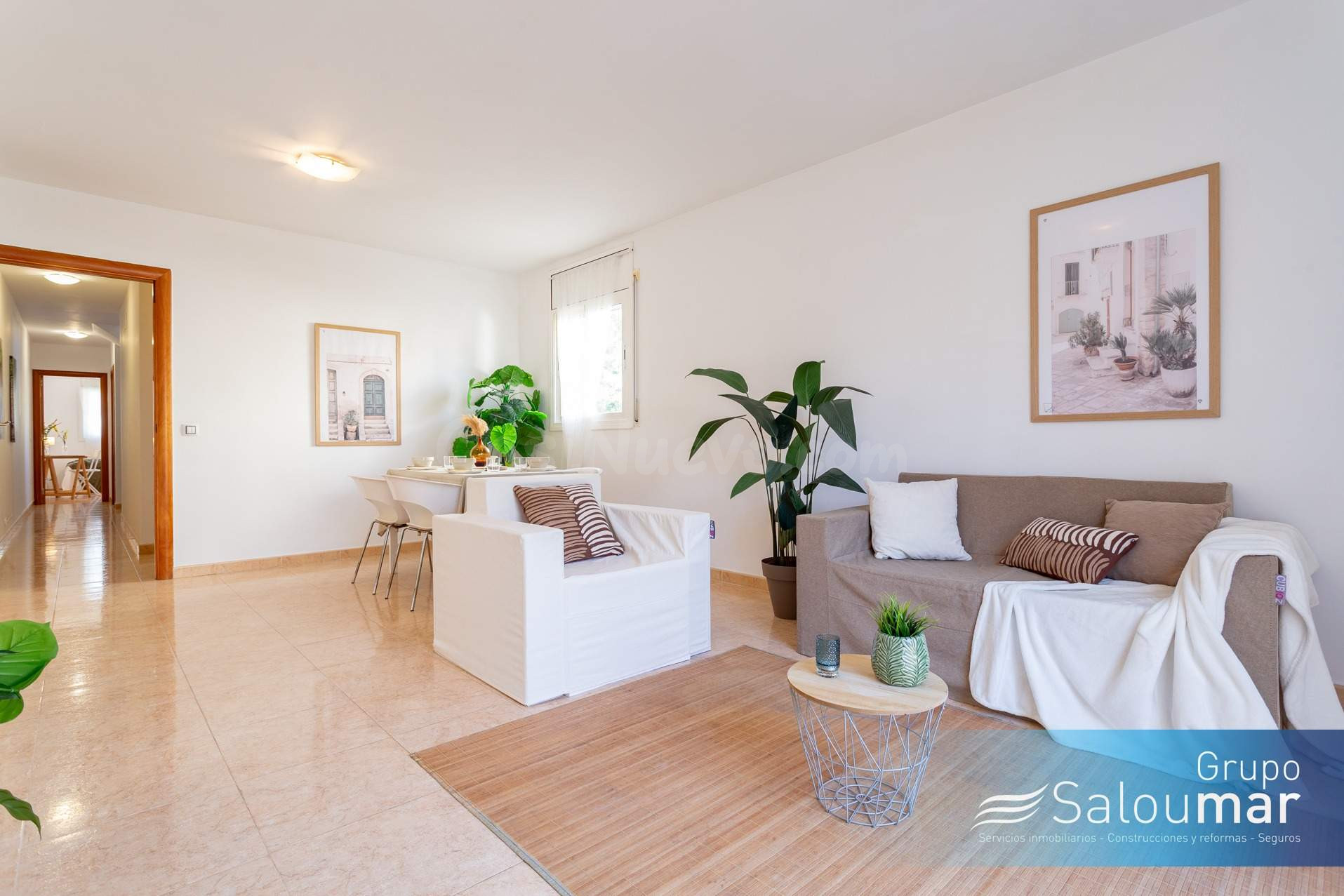 CASA ADOSADA DE 3 habitaciones DOBLES - LA POBLA DE MONTORNE - foto 2