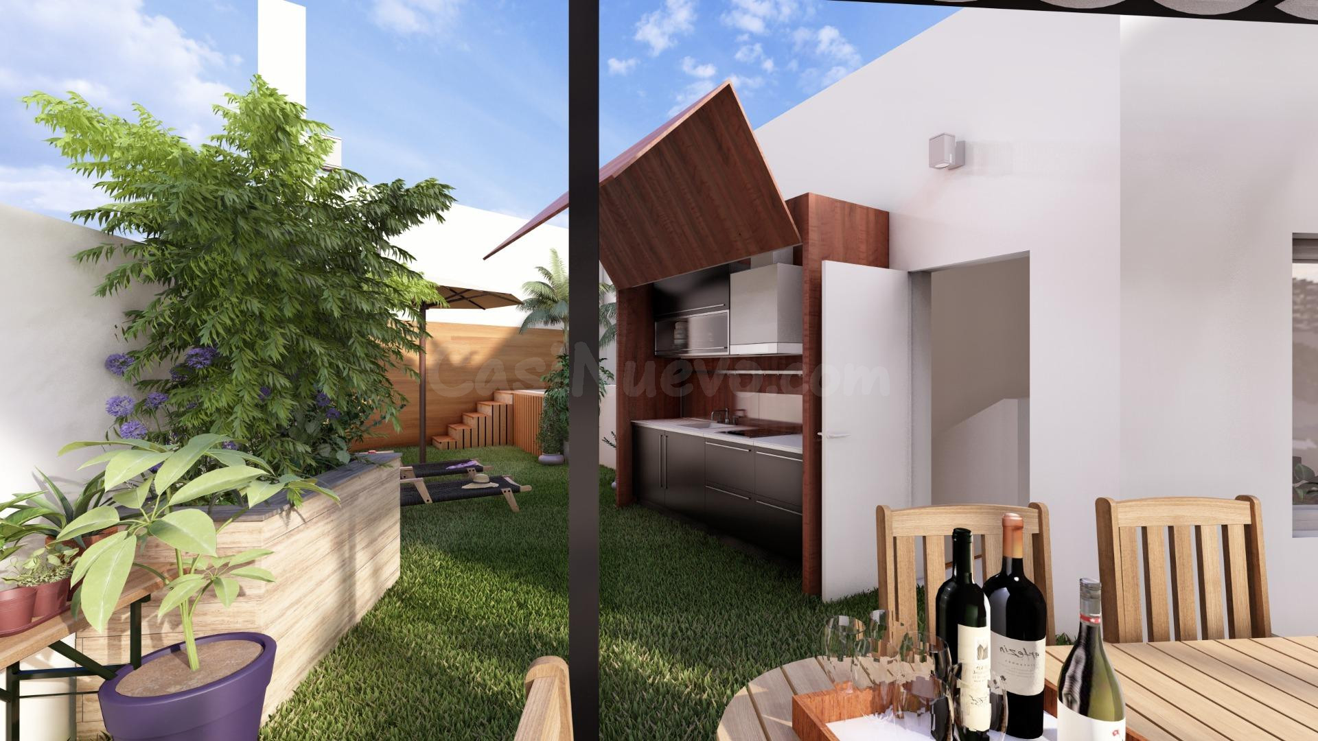 LA EXCLUSIVIDAD DE VIVIR EN UNA CASA NUEVA JUNTO A LAS TENDILLAS