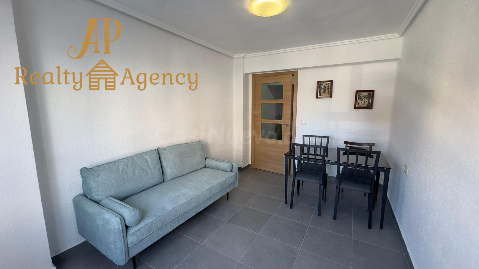 Estupendo piso de 2 habitaciones, amueblado, en Campanar, junto Hipercor.