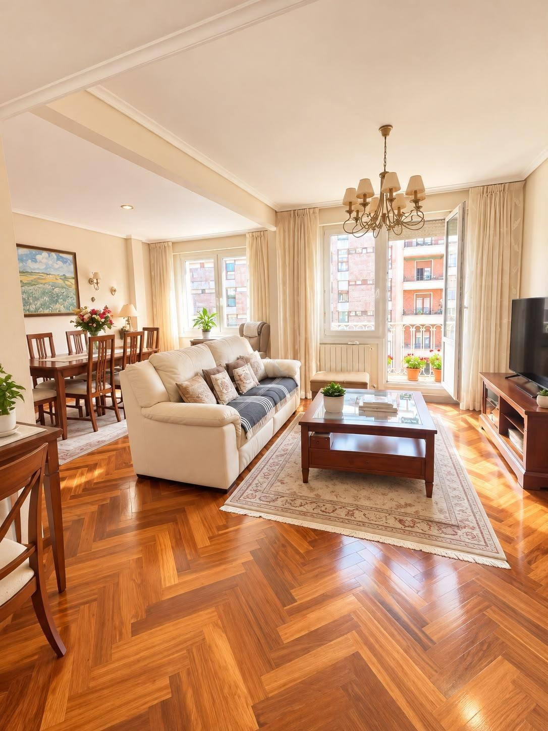 INMOBILIARIA INDAUTXU VENDE EN DOCTOR AREILZA PISO EXTERIOR CON TERRAZA