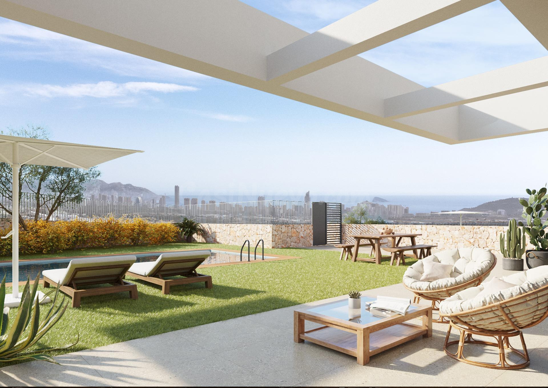 Chalet 4 habitaciones 179m² en venta - Balcón de finestrat
