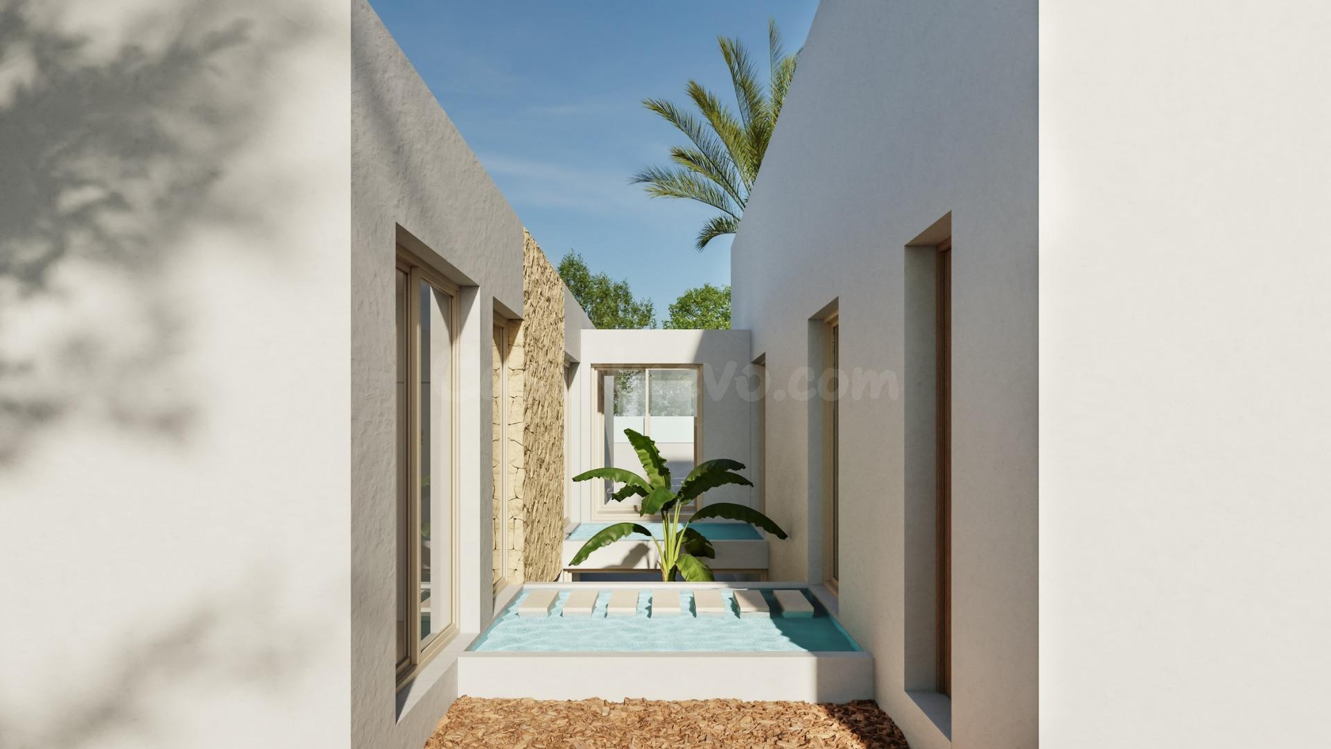 Villa de obra nueva en parcela rústica de 11.559 m2 en Benej - foto 5
