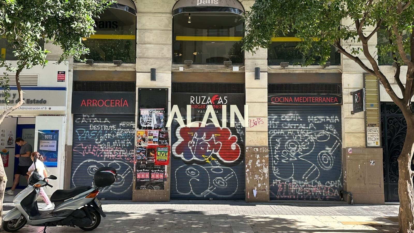 Local de restauración de 500 m2 junto a Cines Lys – Paseo de Ruzafa