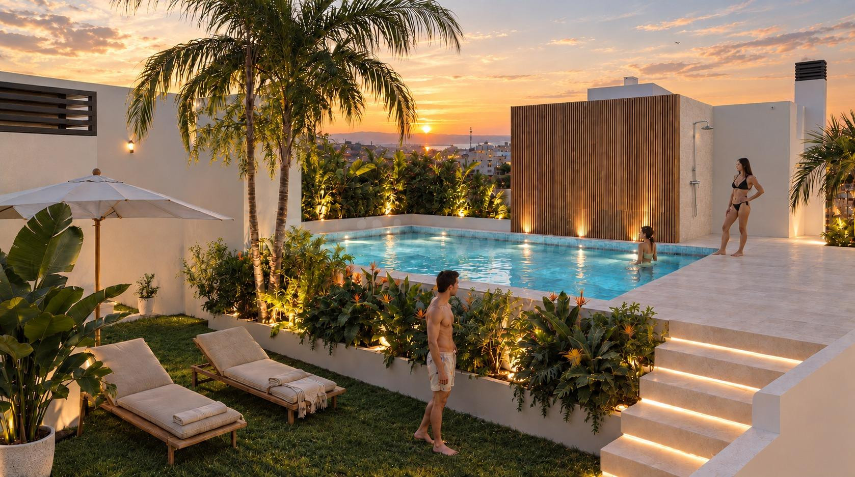 Encantador apartamento con terraza en el centro de Santa Pola.