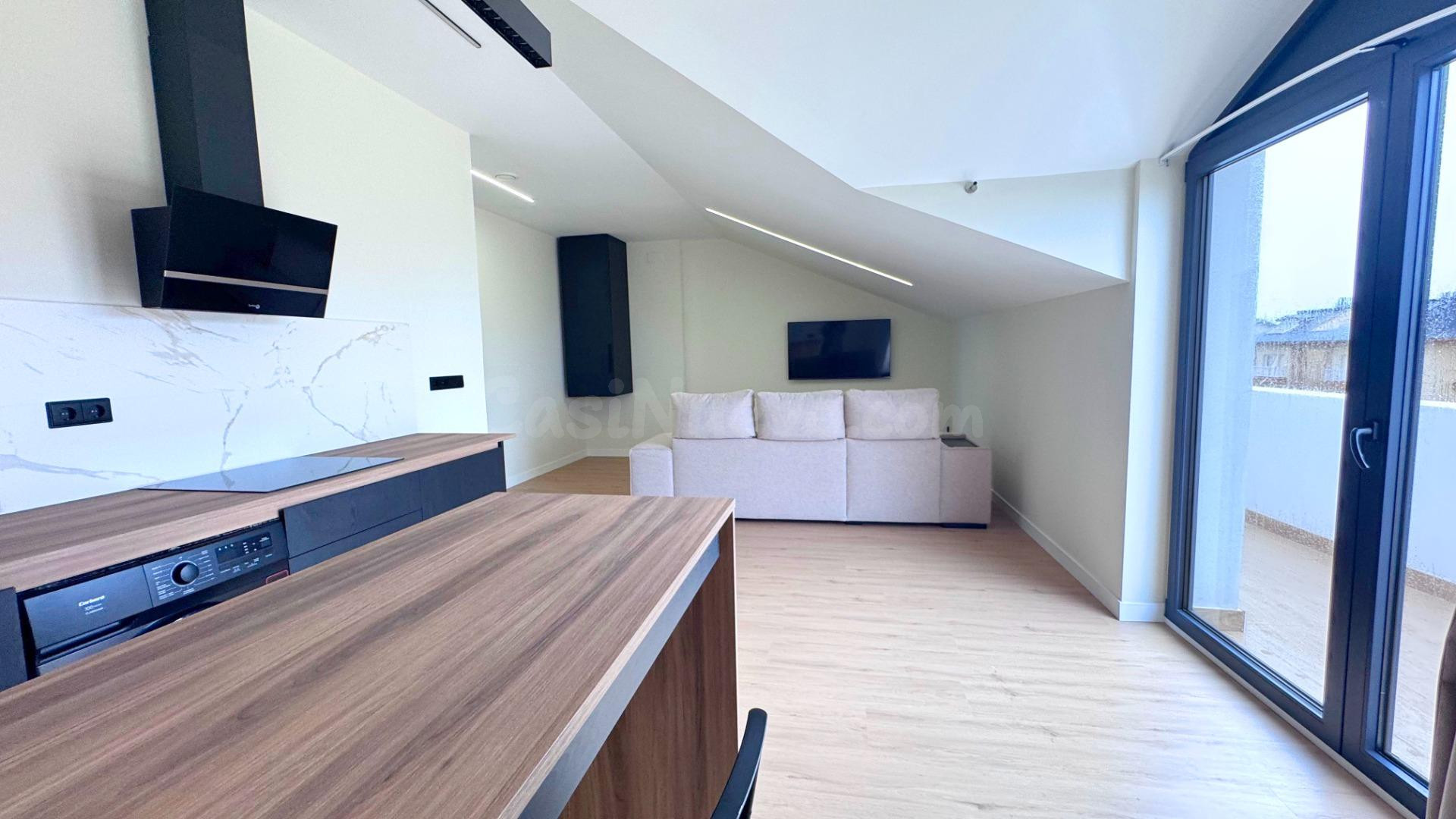 Piso a estrenar en Suances: 1 dorm, 70 m2 útiles, 2 terrazas - foto 2