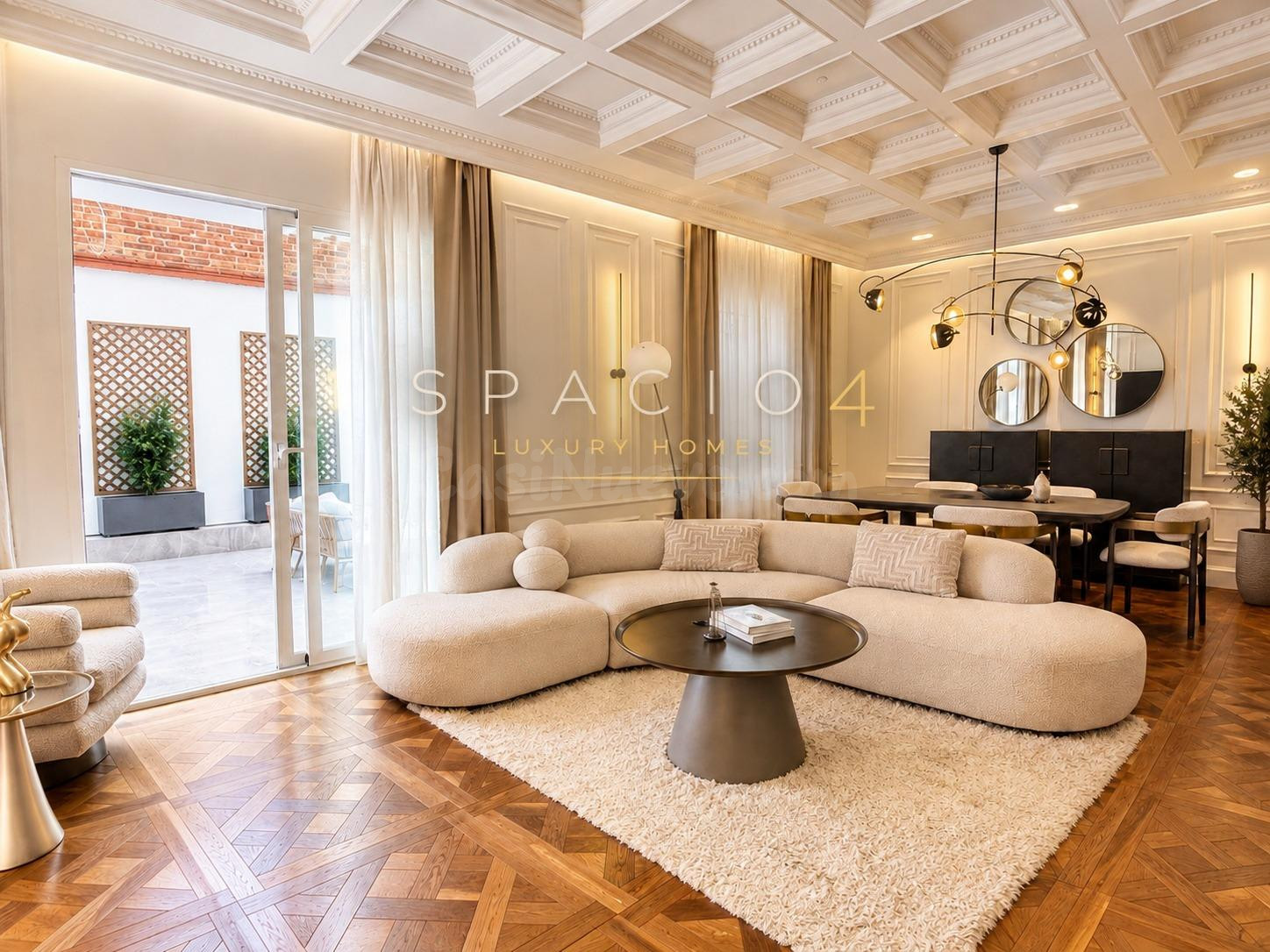 Piso con jardín en venta en O´Donnell, Madrid
