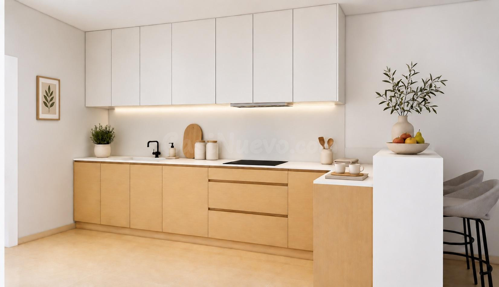OBRA NUEVA EN LA VALL D’UIXÓ | VIVIENDA DE ESQUINA CON 3 DOR - foto 3