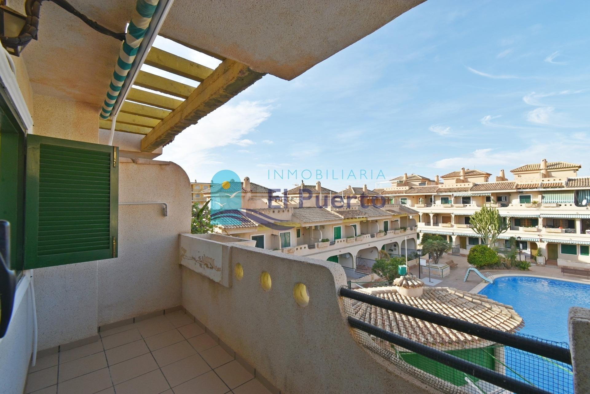 ÁTICO EN BAHÍA, PUERTO DE MAZARRÓN, CON SOLÁRIUM Y PISCINA C - foto 2