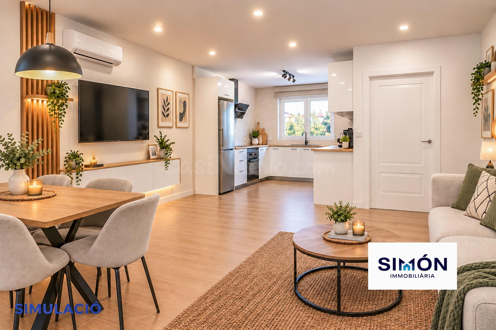¡Piso recién reformado con 3 habitaciones y traster 90m2 en Sallent!