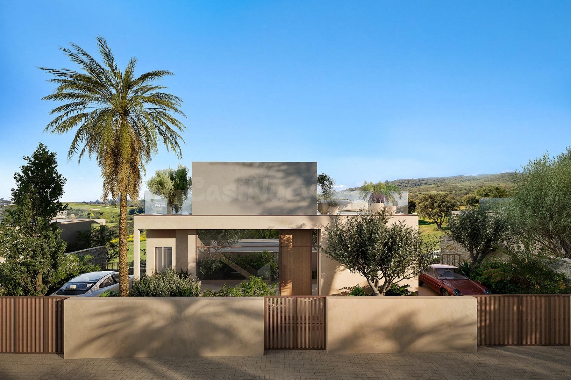 VILLA MODERNA EN PRIMERA LÍNEA DE GOLF CON VISTAS AL MAR - foto 3